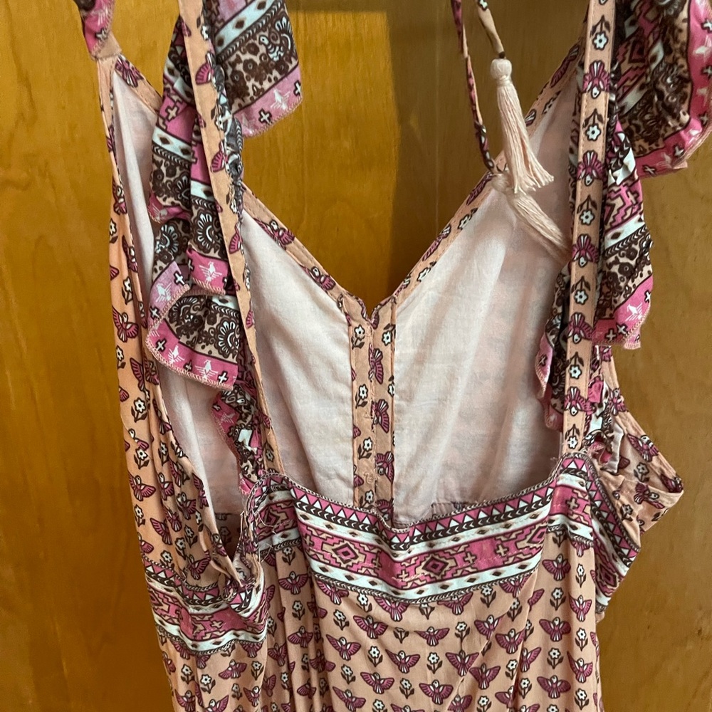 Spell Frill Sunset Road Patterned Maxi Dress - Picture 7 of 12